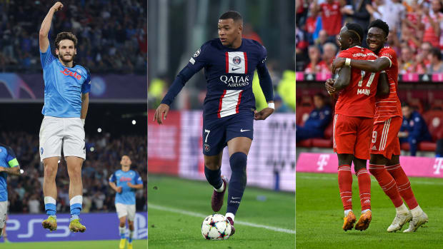 Napoli, PSG and Bayern Munich are part of the Champions League last 16